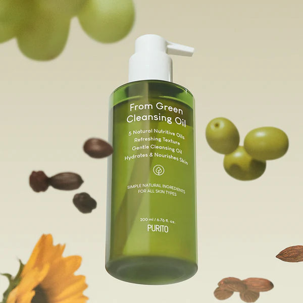 From Green Cleansing Oil for Deep Pore Care